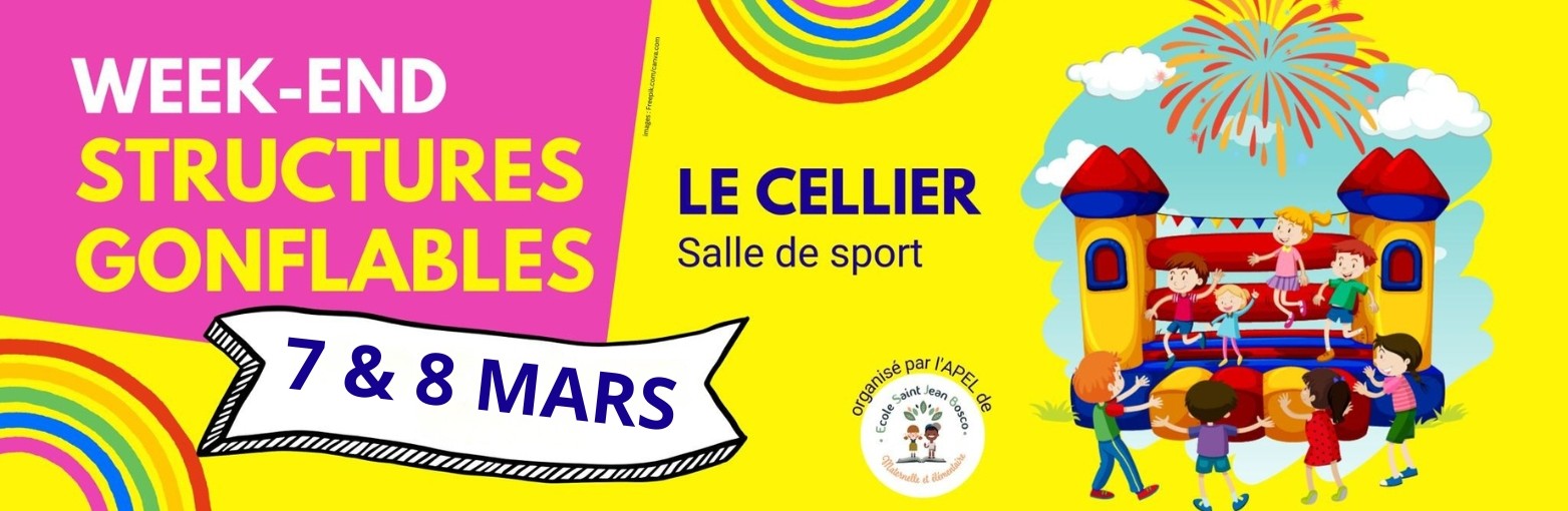 WE Structures Gonflables @ Salle de Sport du Cellier